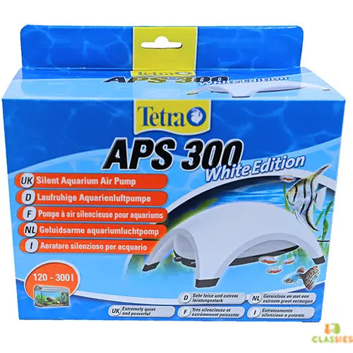 Tetra APS Aquarium Luchtpompen - Wit of Zwart - 5 varianten Classies