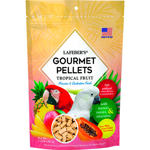 Lafeber Tropical Fruit Gourmet Pellets Macaw - Cocatoo Classies