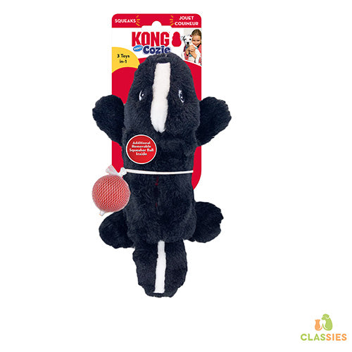 Kong cozie pocketz skunk small