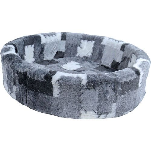 Boony Soft Teddykorb Block grau oder braun