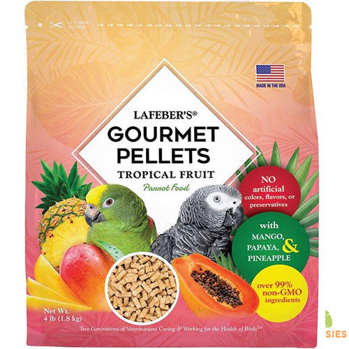 Lafeber Tropical Fruit Gourmet Pellets Parrot 1.8 kg Classies