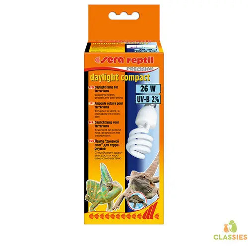 sera reptil daylight compact / 2 % UV-B / 26 W Classies