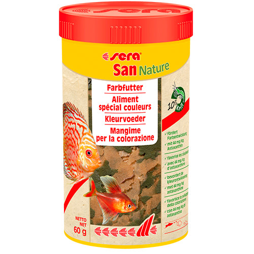Sera Farbfutter San Nature