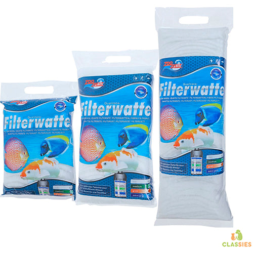 Zoobest Filtermateraal Filterwatten - Verkrijgbaar in 3 verpakkingsformaten