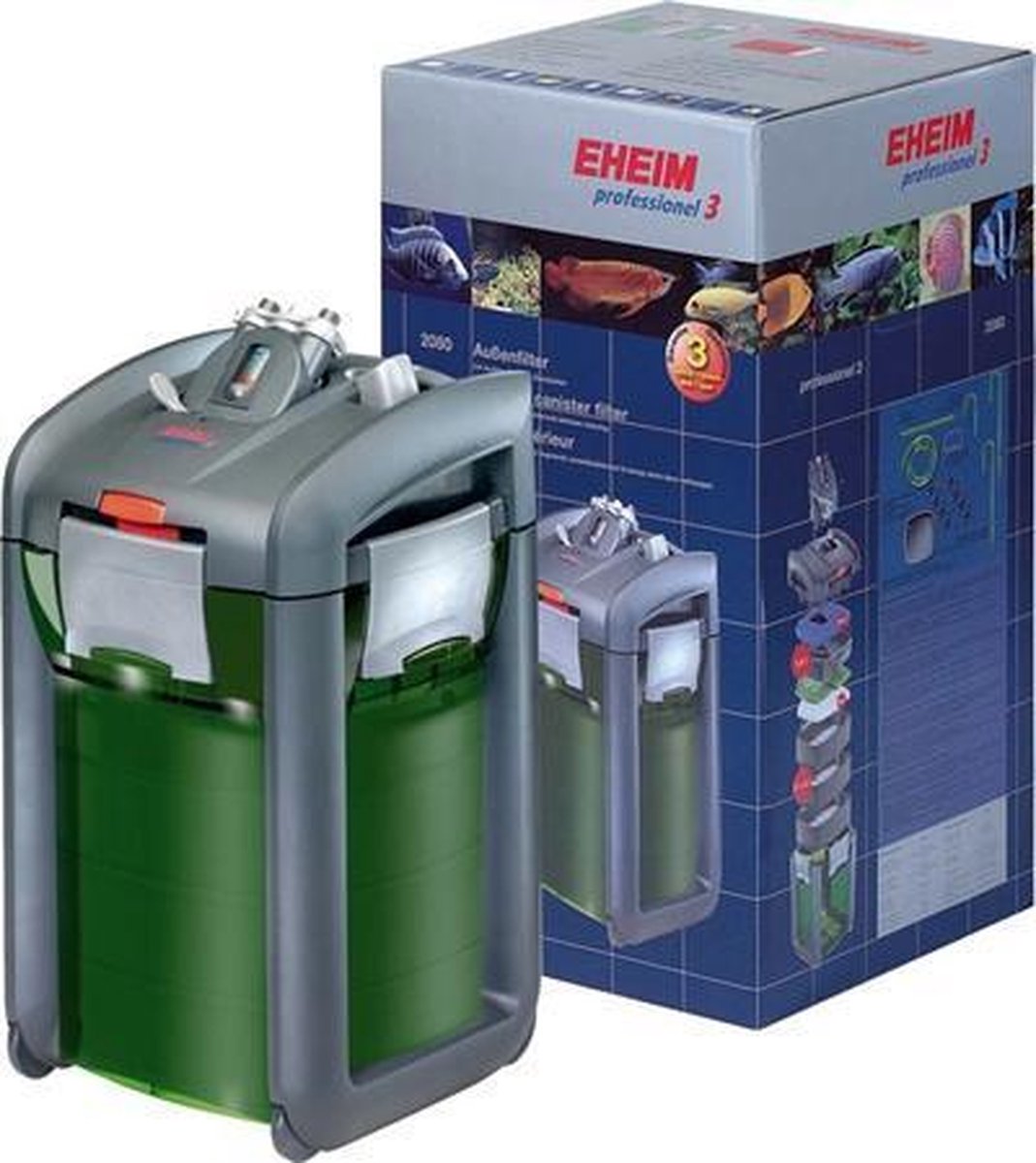 Eheim Professional 3 1200 XL extern filter - zonder filtermassa Classies
