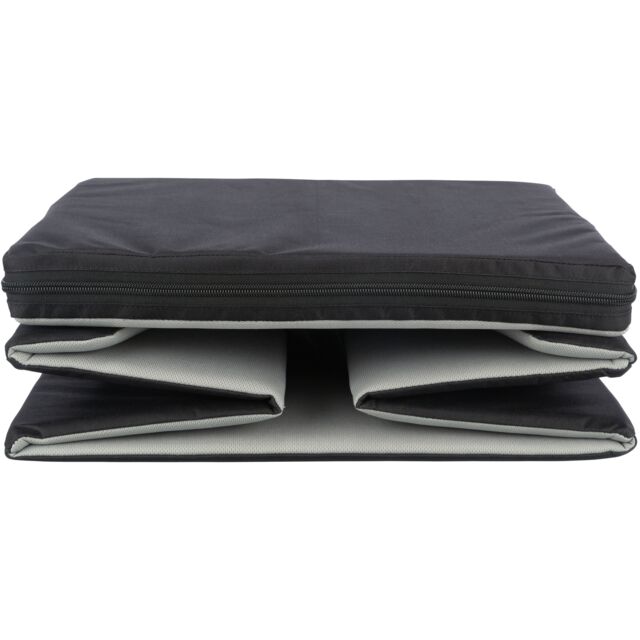 Trixie autostoel 45 x 28 x 40 cm zwart - grijs
