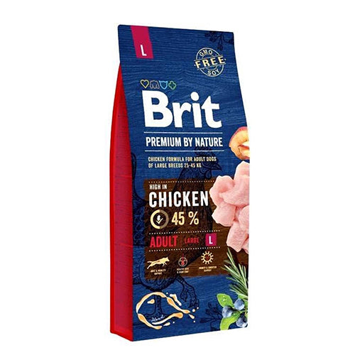 Brit premium by nature Adult Large 3 - 15 kg