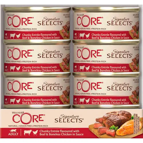 Well Core kattenvoeding - natte voeding - Sig Select 79 gram Classies