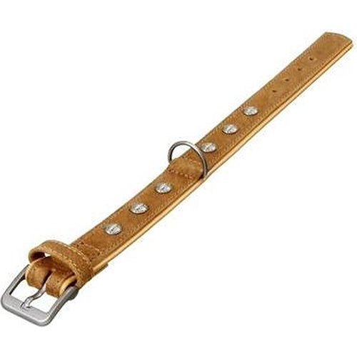 Karlie Buffalo Oriental Halsband Bruin/Naturel 4 cm - 60 cm