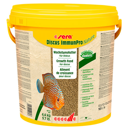 sera Discus ImmunPro Nature 100 - 250 - 1000 ml - 4,4 kg Classies