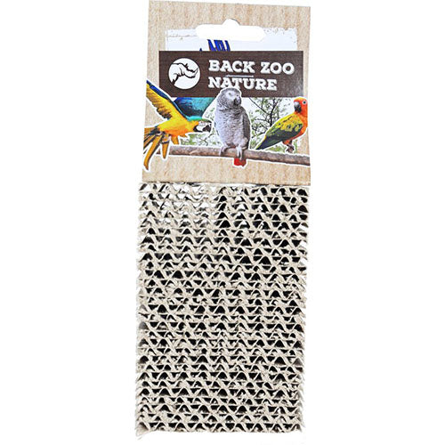 Back Zoo Nature Cardboard Treat Block - Speelgoed voor Knaagdieren of Vogels - 8x2x12 cm Classies