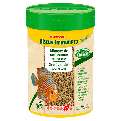 sera Discus ImmunPro Nature 100 - 250 - 1000 ml - 4,4 kg