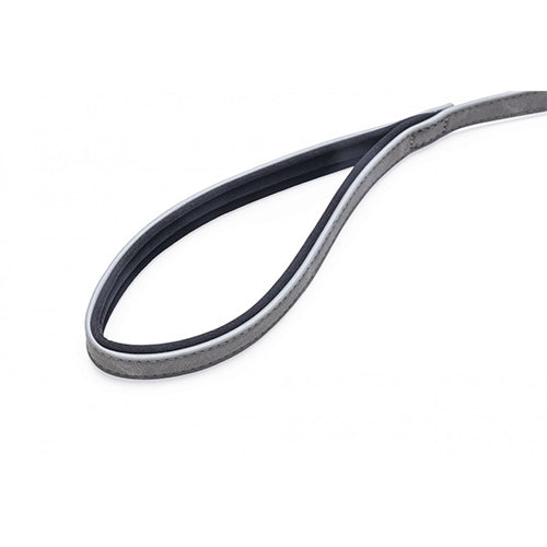 Beeztees Balacron Ax Kunstleren Hondenriem - Grijs - 100 cm x 15 mm Classies