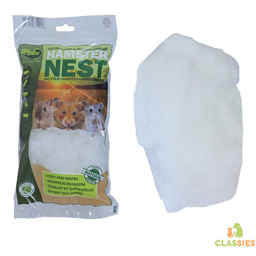 Zoobest Wit Hamsternest 100 Gram Classies