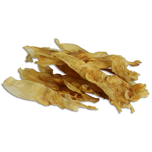 Natuurlijke Snack - Konijnenoren Gedroogd - zak a 250 gram