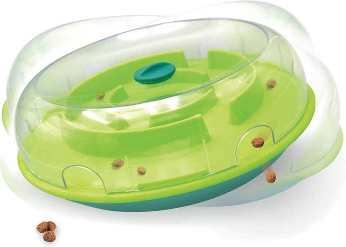 Nina Ottosson Wackelschüssel grün 30 x 30 x 9 cm