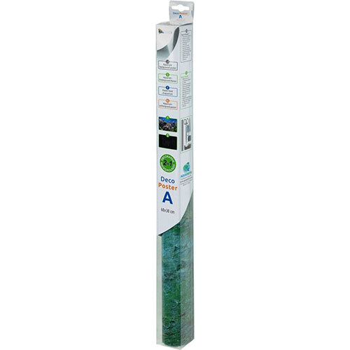 SuperFish Deco Poster Rots/Plant - Aquarium Achterwand - 60X30 cm Classies