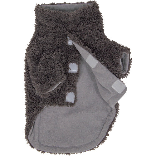 Animal Boulevard OUTERWEAR Curl Plush Hondentrui - Kleur: Grijs - Verkrijgbaar in 8 maten 2ee89c-2