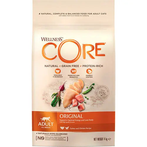 Wellness Core kattenvoer - droogvoer - Dry - verschillende smaken - 0,3 - 1,75 - 4 kg Classies