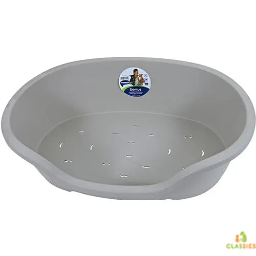Moderna Domus Plastic Hondenmanden - Zwart of Grijs - 4 Maten Classies