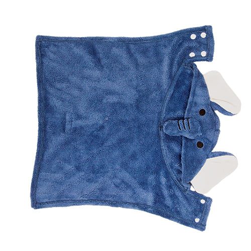 Animal Boulevard SPA Hondenbadjas Badcape Olifant Donkerblauw - Verkrijgbaar in 4 maten Classies