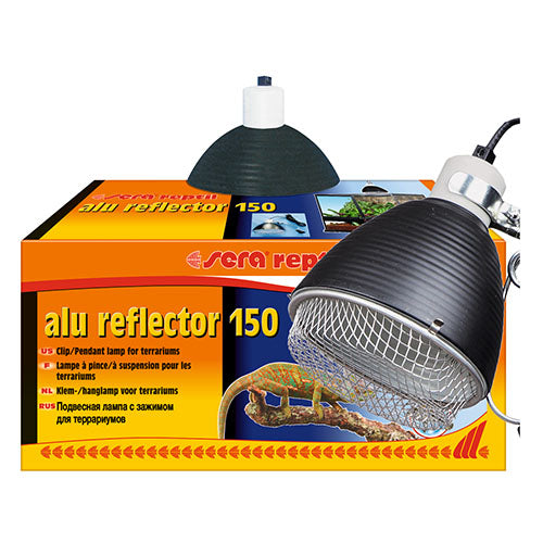 sera reptiel aluminium relfector lamp Classies