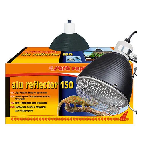sera reptiel aluminium relfector lamp Classies