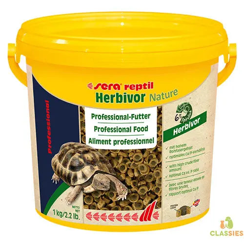 sera Reptil herbivor Professional nature Classies