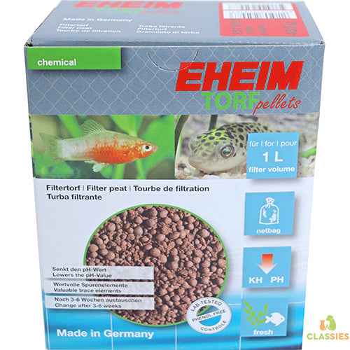 Eheim Torf pellets met perlonzak 1 liter Classies