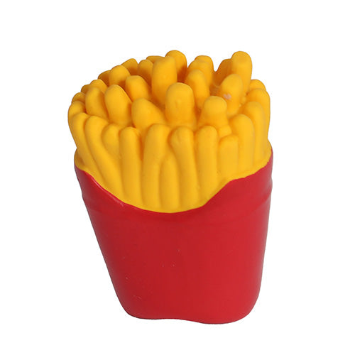 Hondenspeelgoed - Zakje friet - latex 5 cm - met piep Classies