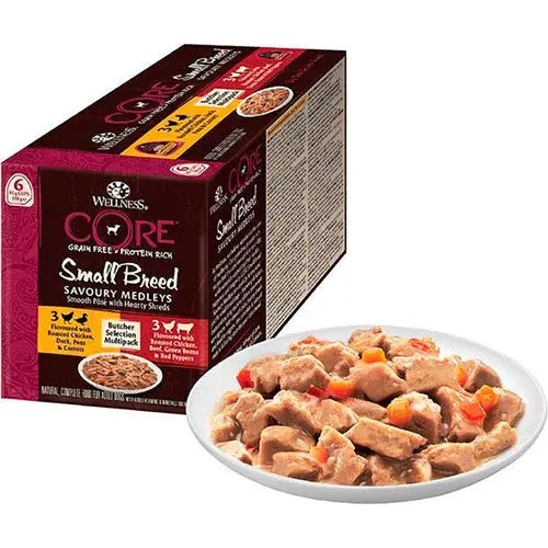 Well Core Hond Savoury Medley Natte voeding Classies