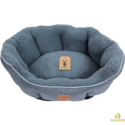 Boony ‘Est 1941’ Highland Graphite Honden of Katten Mand - 3 maten Classies