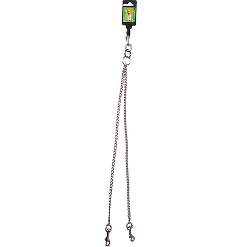 Boony Fietsmandketting - Metaal - Chroomkleurig - Breedte: 2 mm - Lengte: 2 x 50 cm