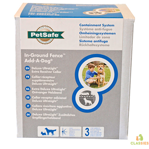 PetSafe extra halsband de luxe. (PIG19-10764) Classies