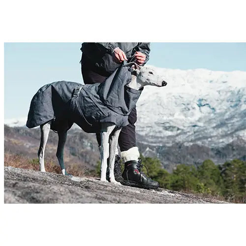 Hurtta Expedition Parka - warme winterjas in rood of grijs Classies