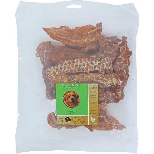Natuurlijke Hondensnack Kip - Kipfilet in 200 of 400 gram Classies