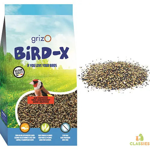 Vogelvoer Pro Bird-X Sijs en distelvink - putters mengeling 1 - 4,5 - 15 kg Classies