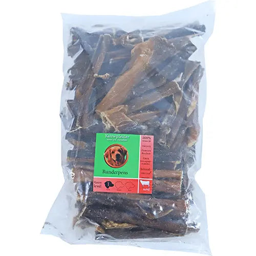 Natuurlijke Snack Rund - Runderpens verkrijgbaar in 80, 250 en 1000 gram Classies