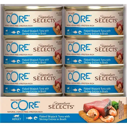 Well Core kattenvoeding - natte voeding - Sig Select 79 gram Classies