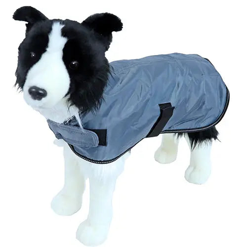 Boony Hondenjas basic waterproof - Grijs Zoemshop