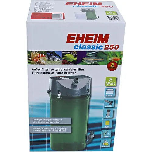 Eheim classic 250 - aquariumfilter tot 250 liter - 440 l per uur Classies