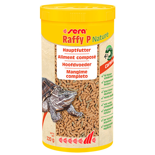 sera Raffy P Natur Schildkrötenfutter in verschiedenen Größen
