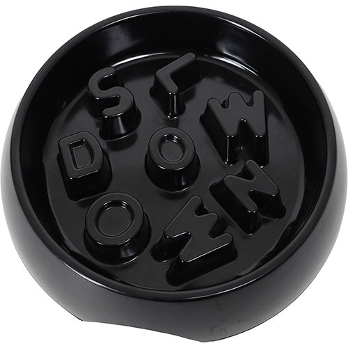 De Boon Slowfeeder Slowdown Zwart - ø25 cm Classies
