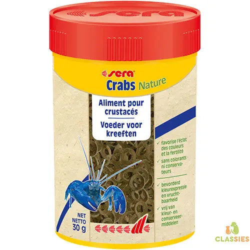 Crabs nature 100 ml - Sera Kreeftenvoer Classies