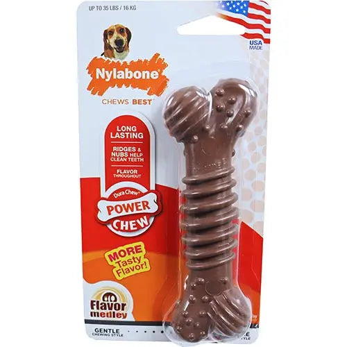 Nylabone dura chew harde bijters bot met medley Classies