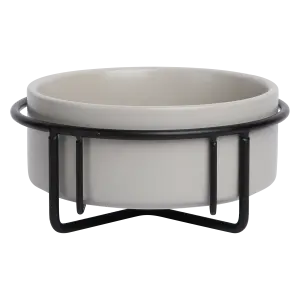 Jack and Vanilla keramische voerbak metalen stand Bon Appetit Classies