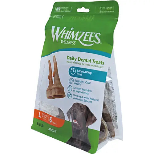 Whimzees vegan snack antler in zak Classies