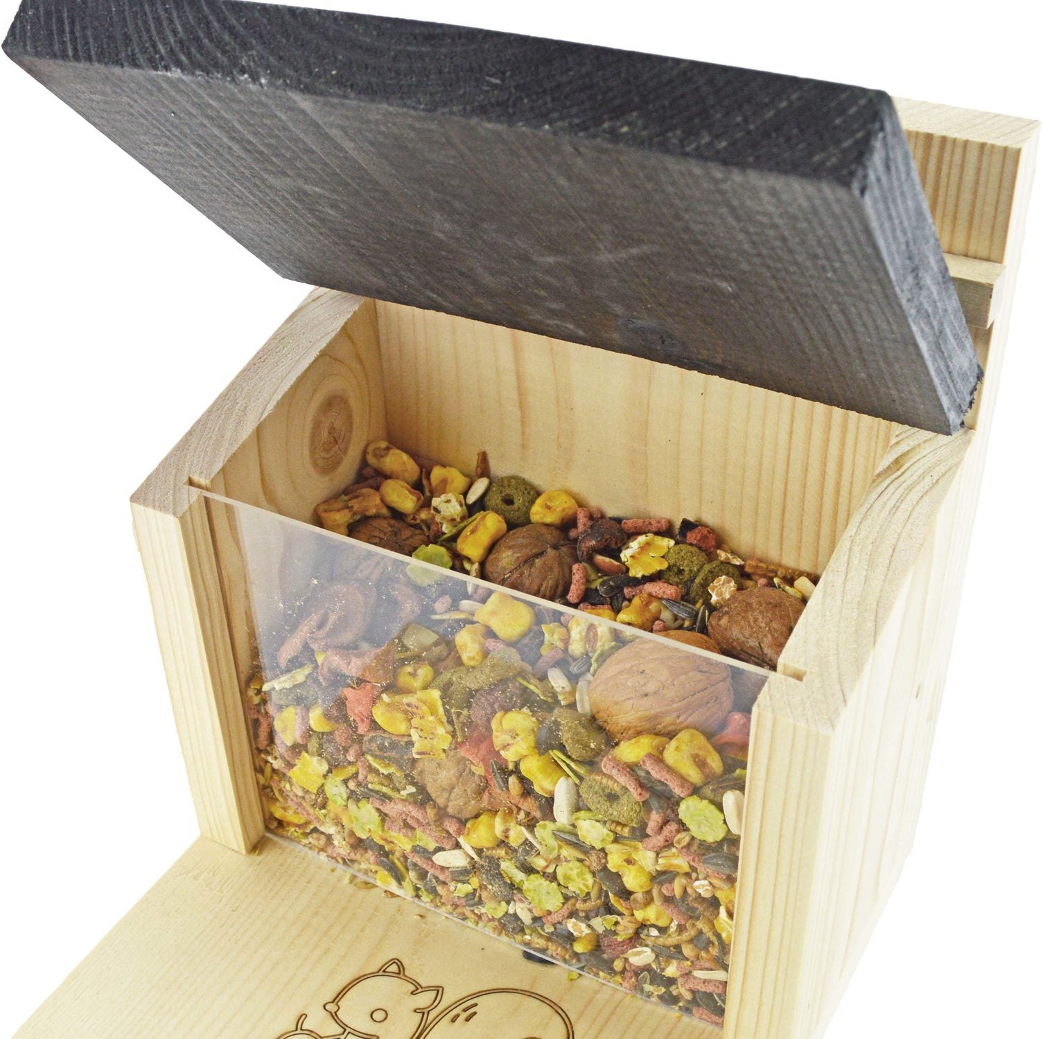 Voederhuis nova voor eekhoorns 19 x 21 x 24 cm Classies