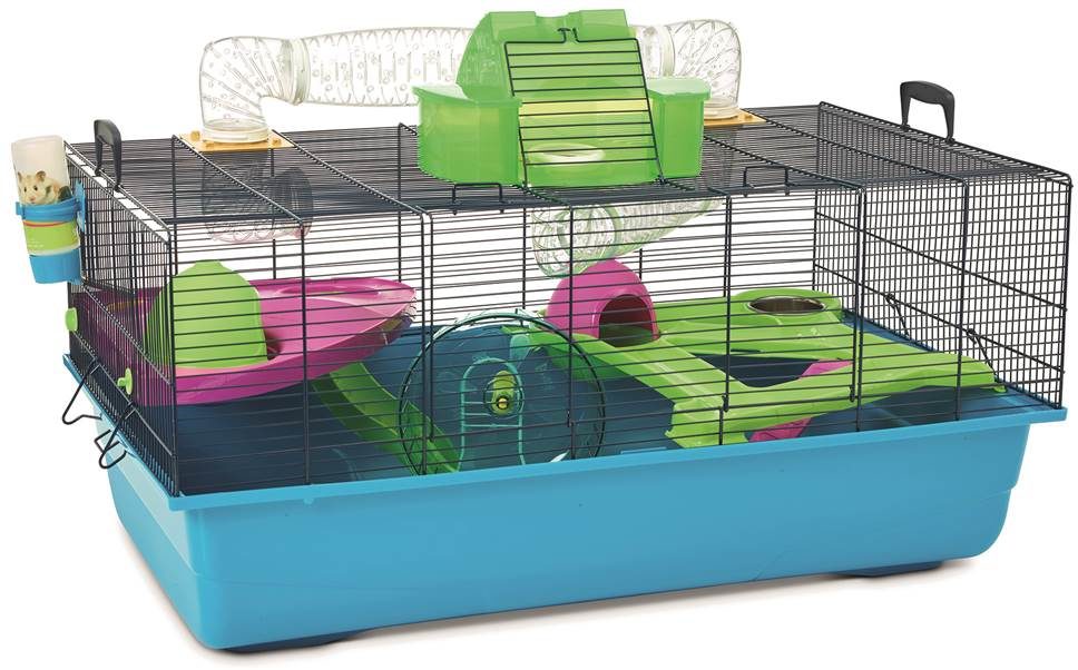 Hamsterkooi heaven metro 80 x 50 x 50 cm marine 2ee89c-2