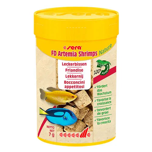 sera FD Artemia Shrimps Nature - 100 - 250 ml Classies